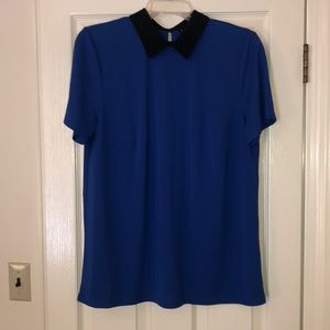 Eloquii short sleeve collared shirt